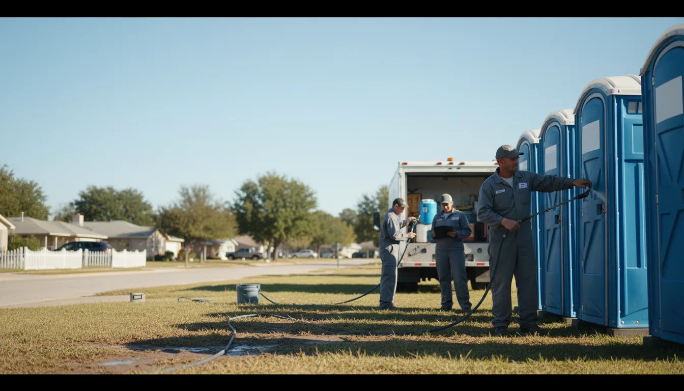Long-Term Portable Toilet Rental in North Robinson, OH near me